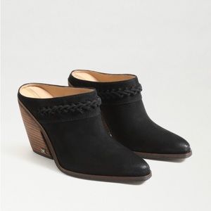 Sam Edelman New York Alison suede mules sz 10